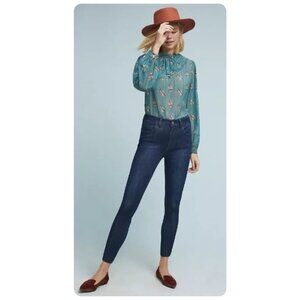 Anthropologie Pilcro and The Letterpress High-Rise Denim Legging sz 29